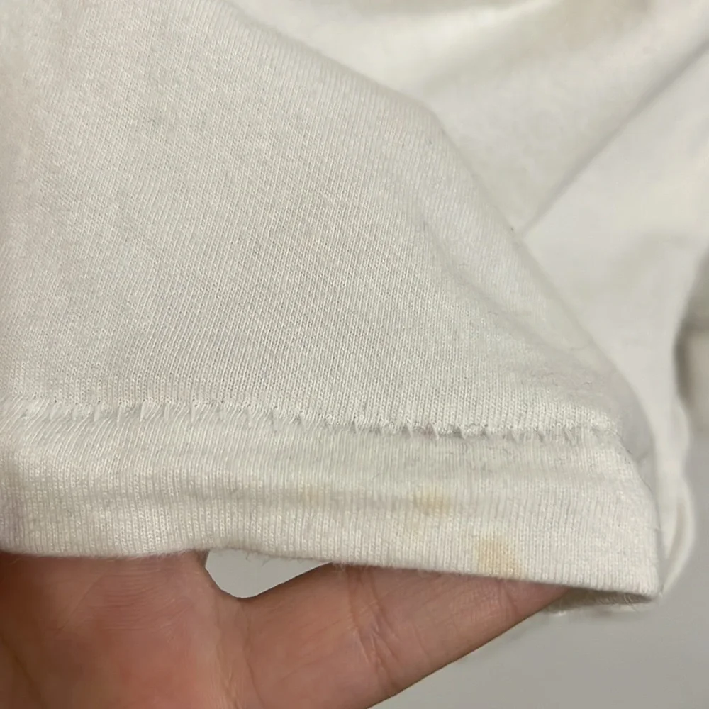 Off white, long sleeve pikachu shirt. Size Medium - Picture 4 of 4